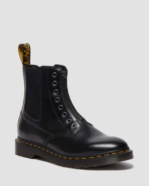 1460 Gusset Polished Smooth Leather Ankle Boots