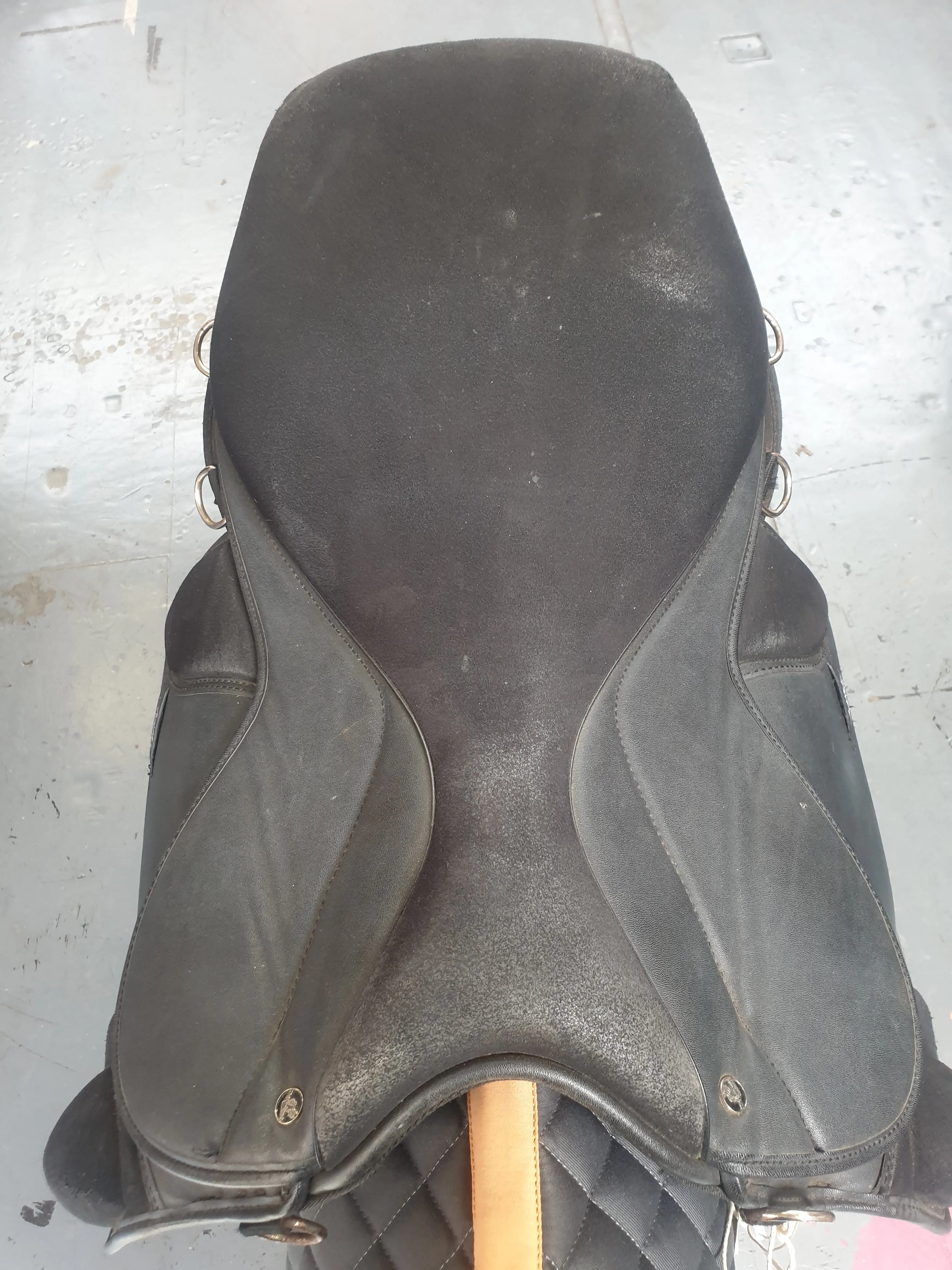 17.5" Extra Wide  Thorowgood Griffin wide saddle