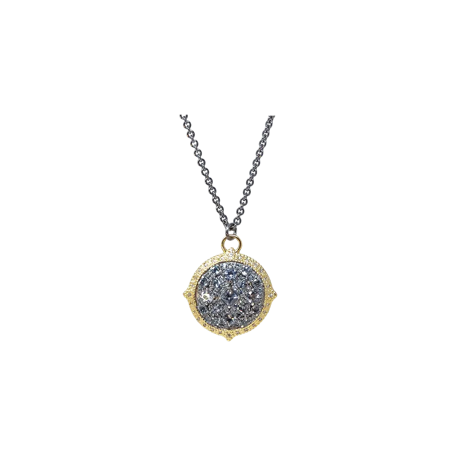 22 MM SPINEL DROP NECKLACE