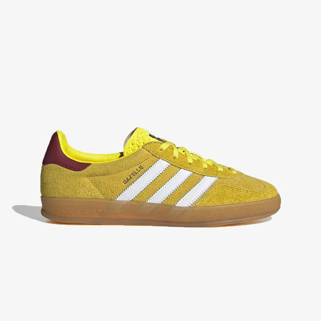Adidas Originals | GAZELLE INDOOR  { YELLOW/WHITE