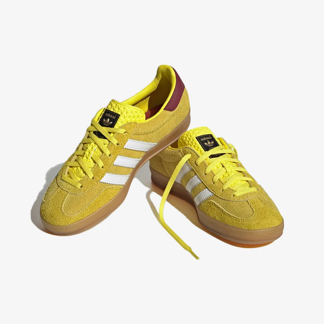Adidas Originals | GAZELLE INDOOR  { YELLOW/WHITE