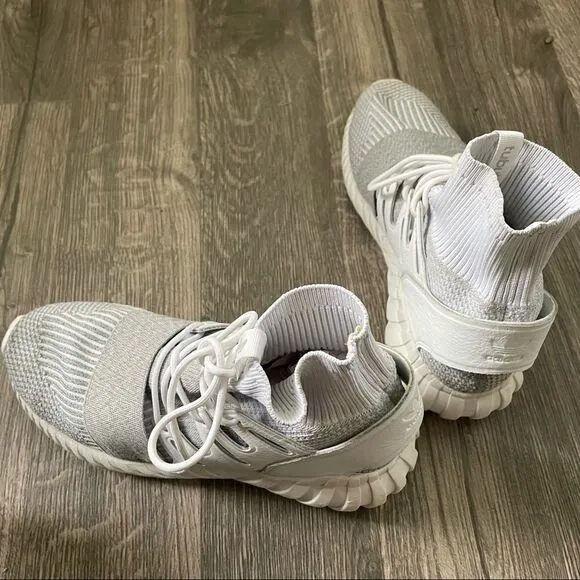adidas Originals Tubular Doom Primeknit Trainers In Grey BY3553
