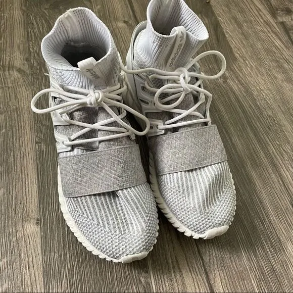 adidas Originals Tubular Doom Primeknit Trainers In Grey BY3553