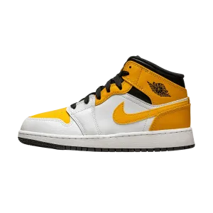 Air Jordan 1 Mid GS 'University Gold'