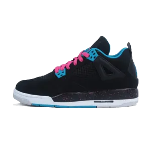 Air Jordan 4 Retro GS 'Black Vivid Pink'