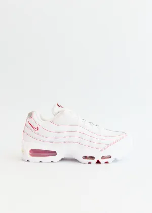 Air Max 95 OG 'White University Red' Sneakers