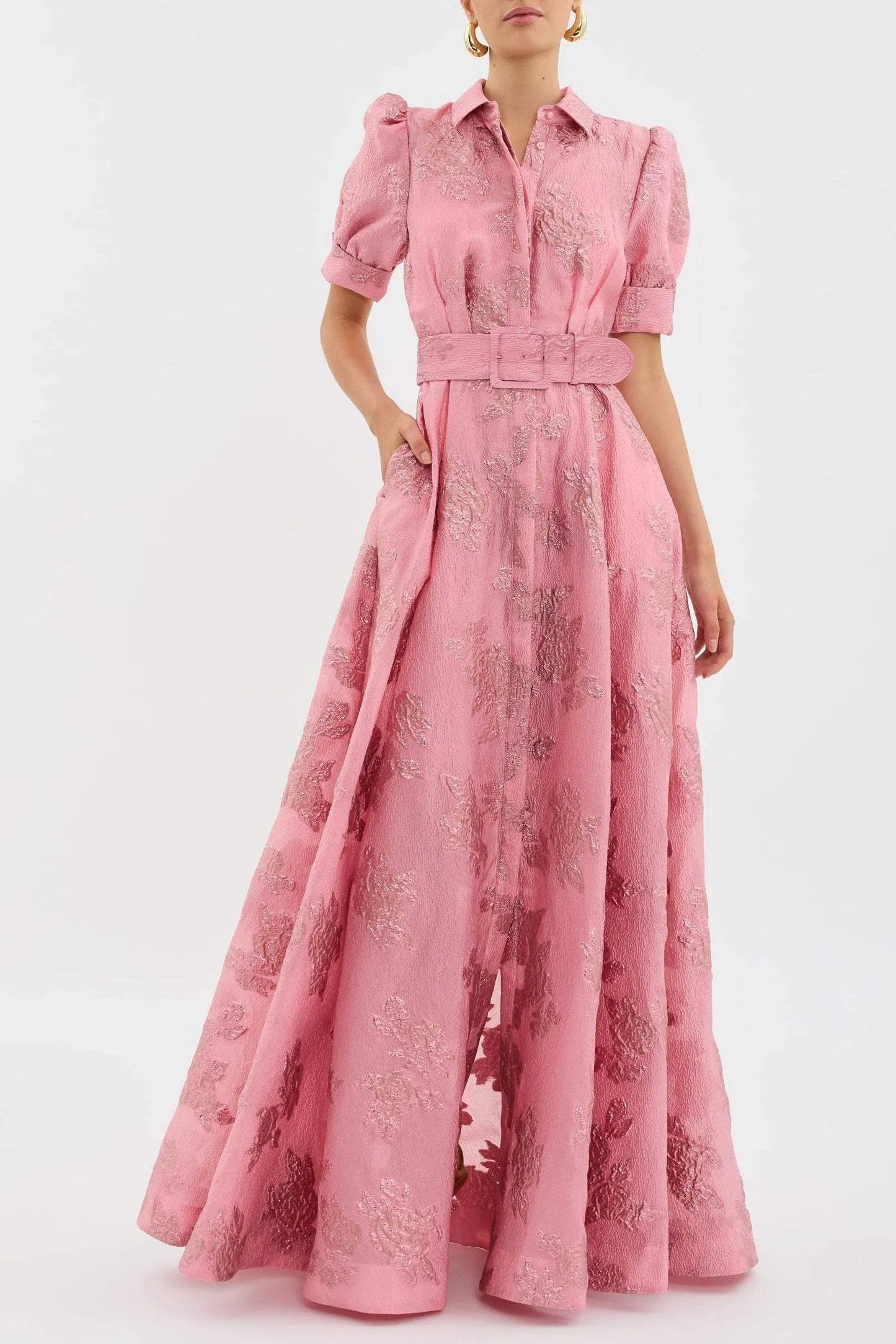 Anabella - Short dress with puff sleeves