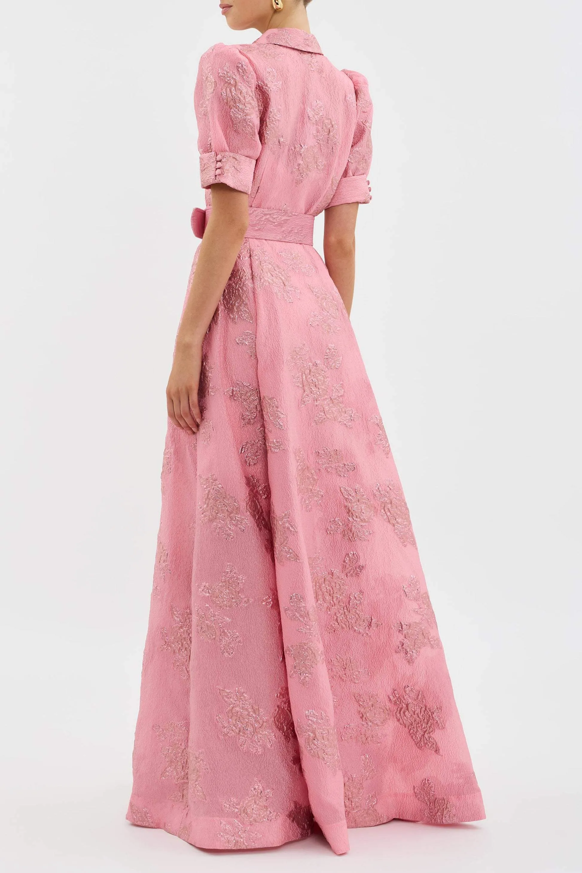 Anabella - Short dress with puff sleeves