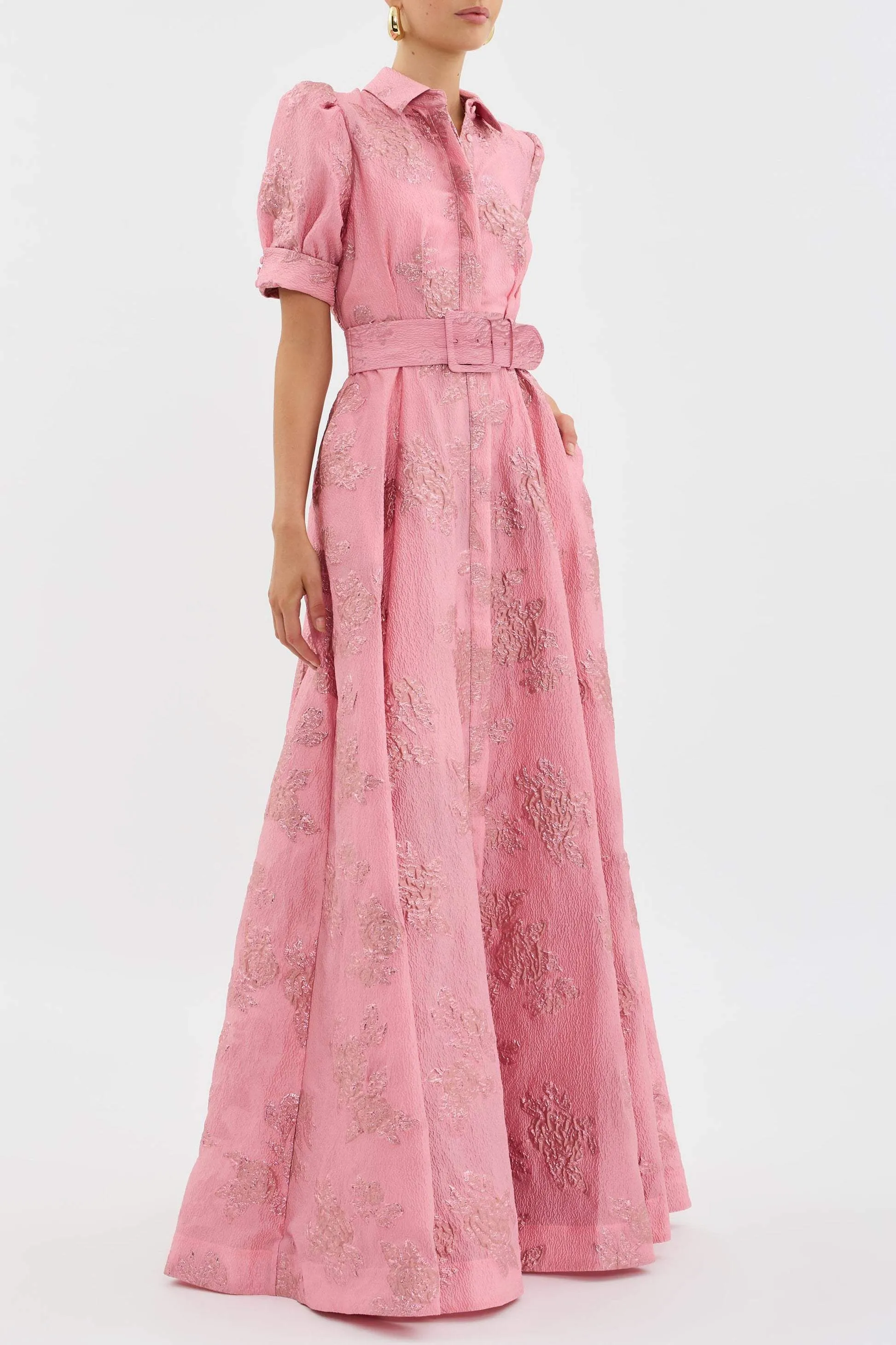 Anabella - Short dress with puff sleeves