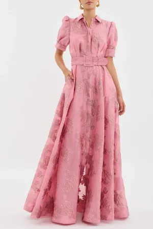 Anabella - Short dress with puff sleeves