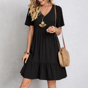 Audrey | Flowing & flattering pleated dress