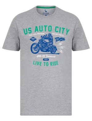 Auto City Tee Light Grey