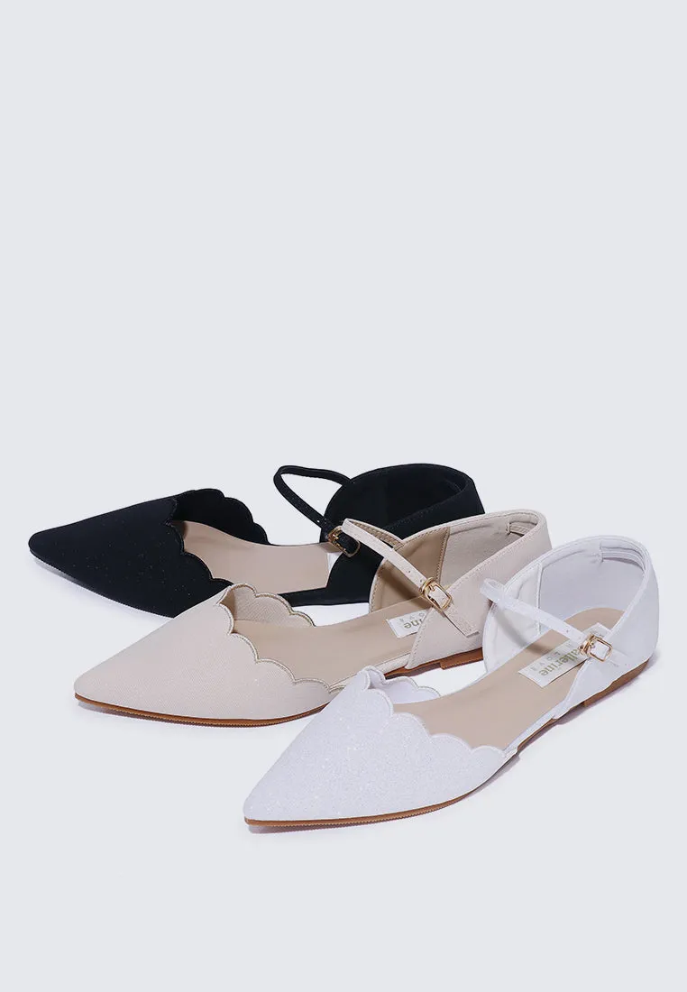 Azzurra Comfy Ballerina In Black