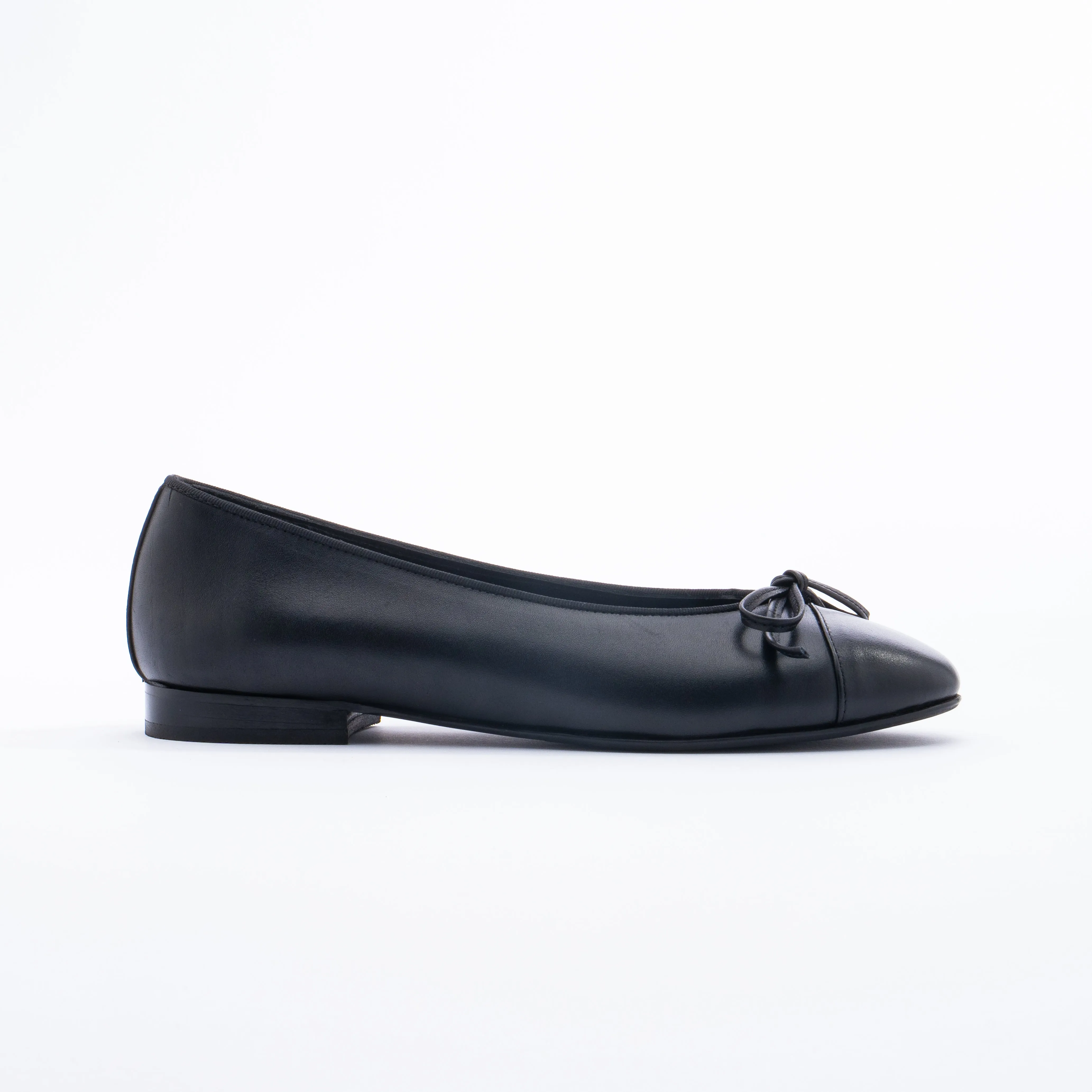 BALLERINA Bow Flats - Black