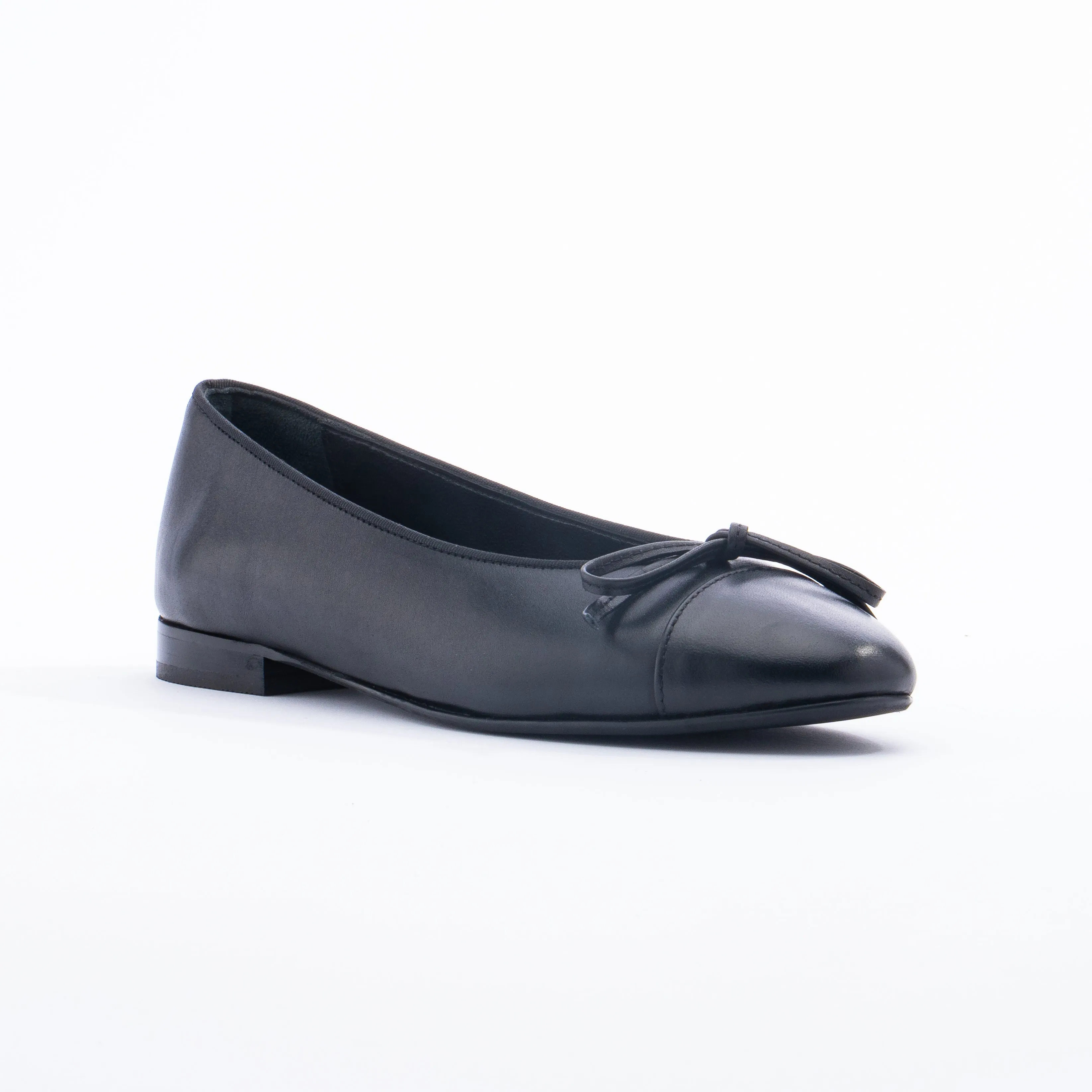 BALLERINA Bow Flats - Black