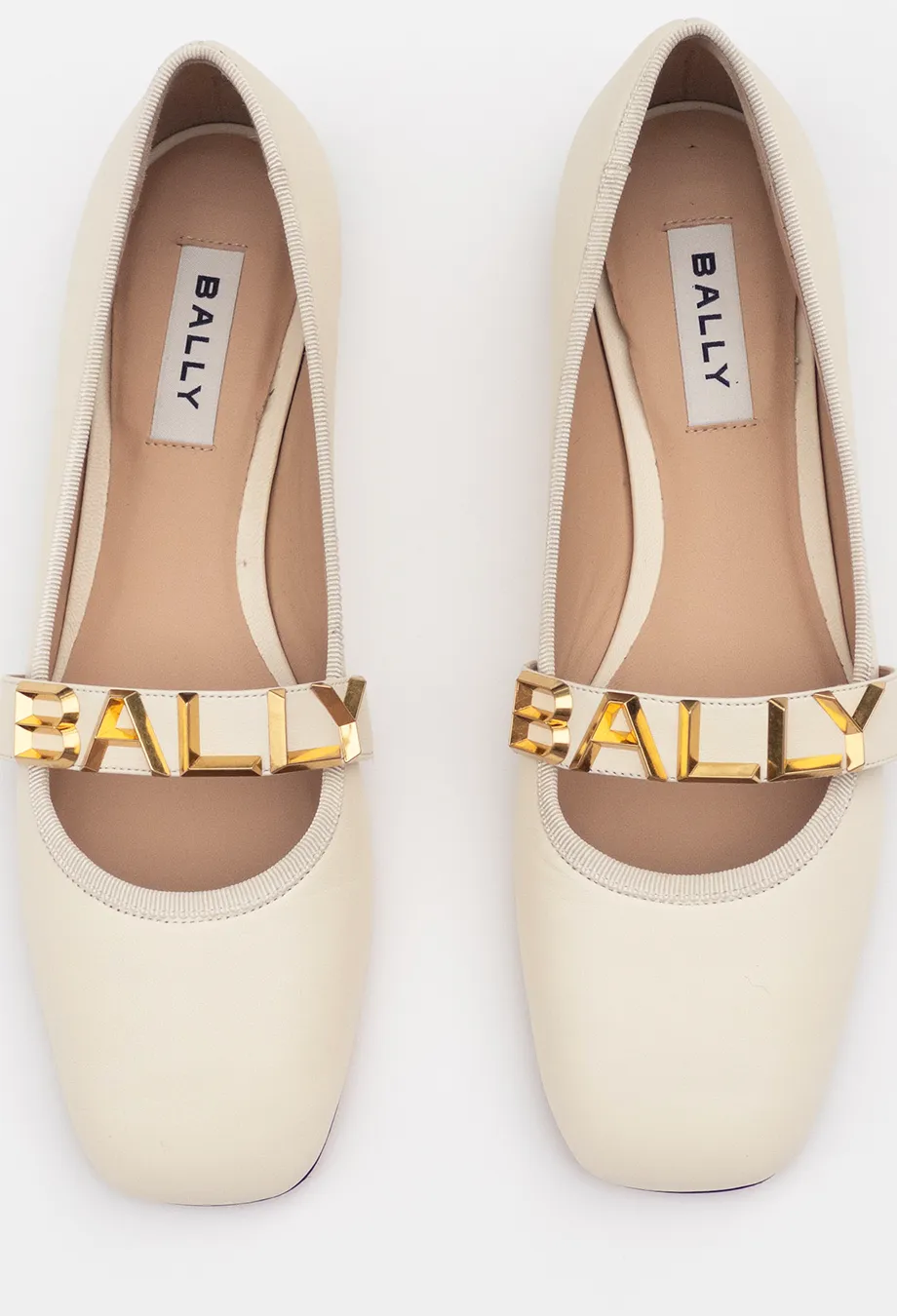 Bally Logo Ballet Flats