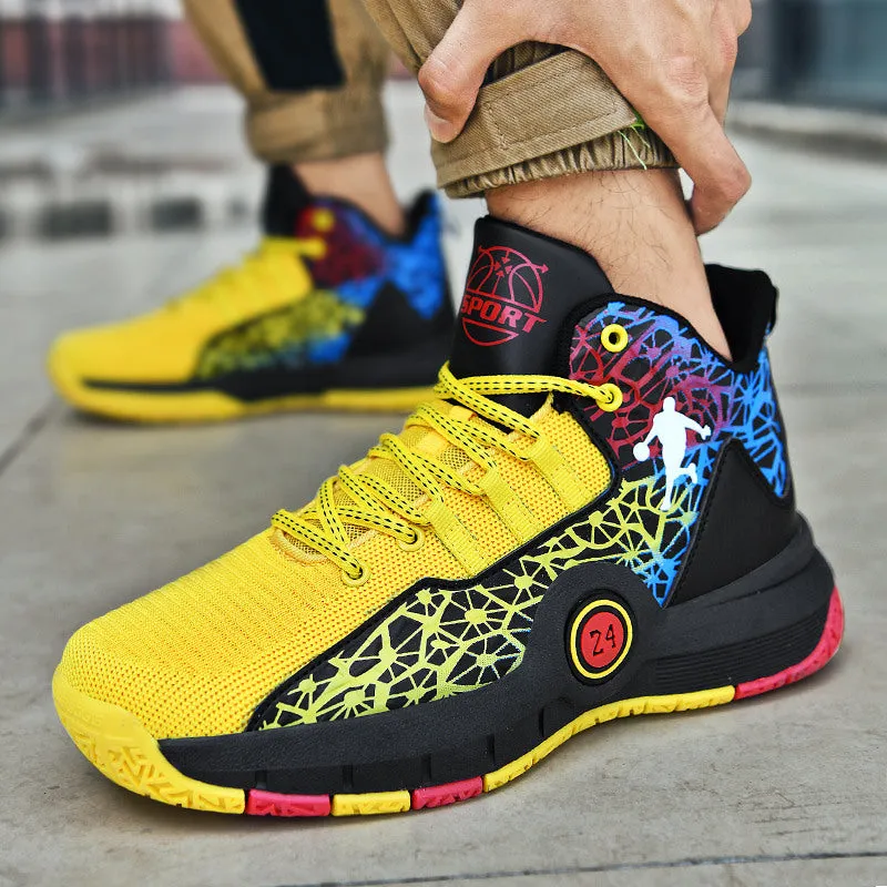 Basketball Trainers Baskets Outdoor Platform Sport Shoes Boys