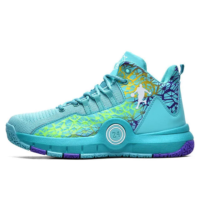 Basketball Trainers Baskets Outdoor Platform Sport Shoes Boys