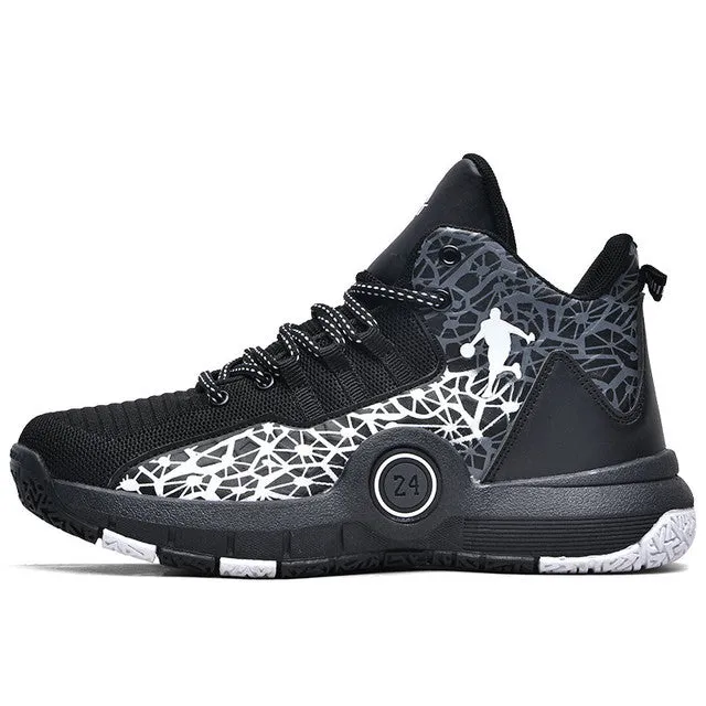 Basketball Trainers Baskets Outdoor Platform Sport Shoes Boys