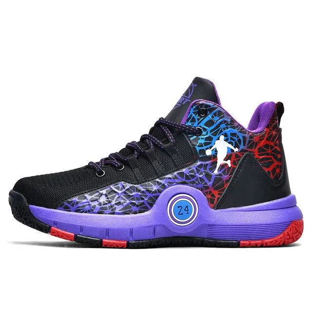Basketball Trainers Baskets Outdoor Platform Sport Shoes Boys