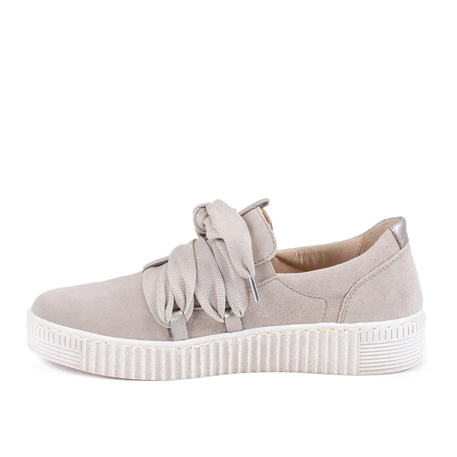 BIG LACE SPORT - BLUSH - LEATHER