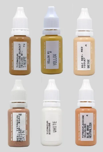 Biotouch 6 Bottles CAMOUFLAGE Set 15 ml bottles each