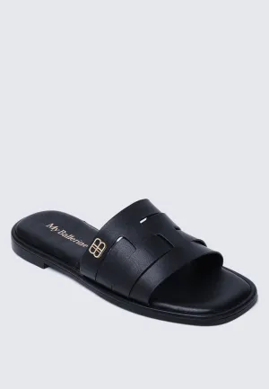Bobi Comfy Sandal In Black