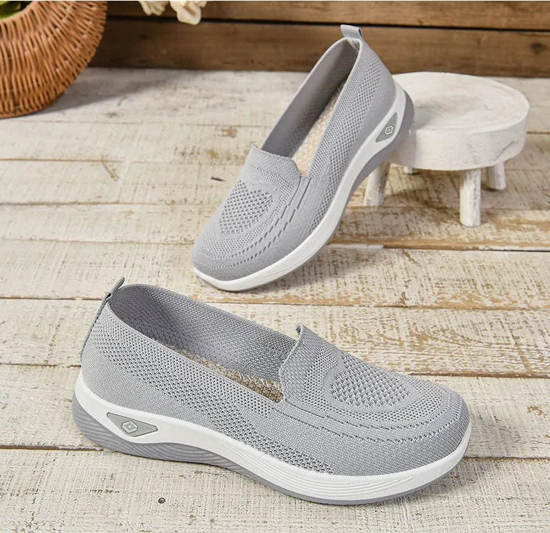 Breathable and Quick-Drying Knitted Espadrilles for Women