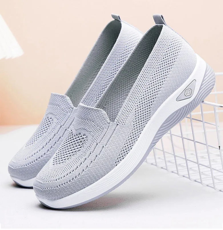Breathable and Quick-Drying Knitted Espadrilles for Women