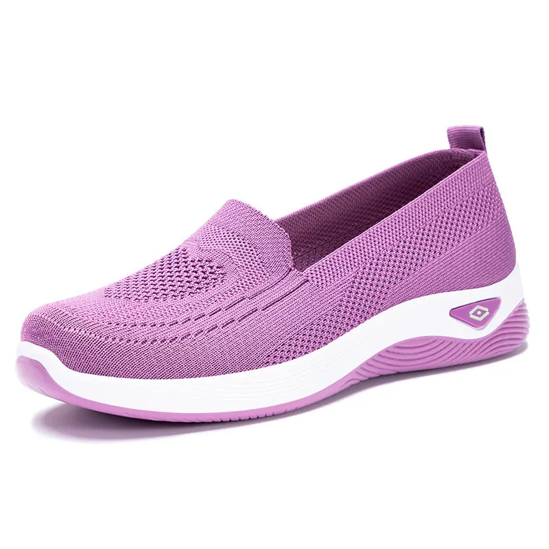 Breathable and Quick-Drying Knitted Espadrilles for Women