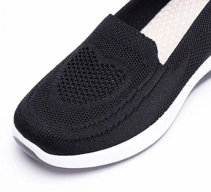 Breathable and Quick-Drying Knitted Espadrilles for Women