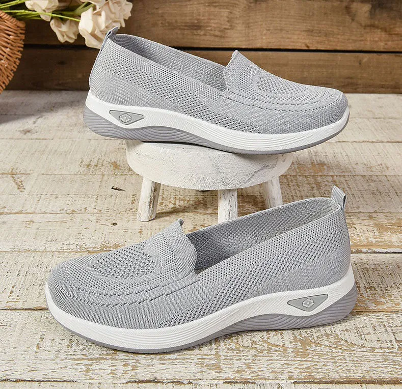 Breathable and Quick-Drying Knitted Espadrilles for Women