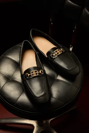 Britt Comfy Loafers In Black