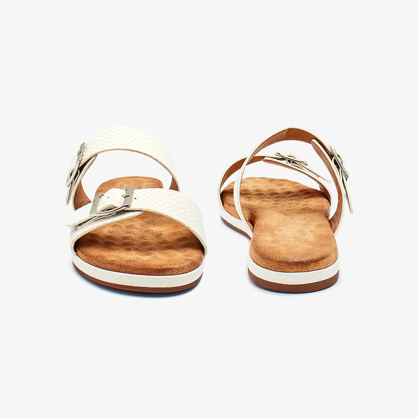 Buckled Women Flats
