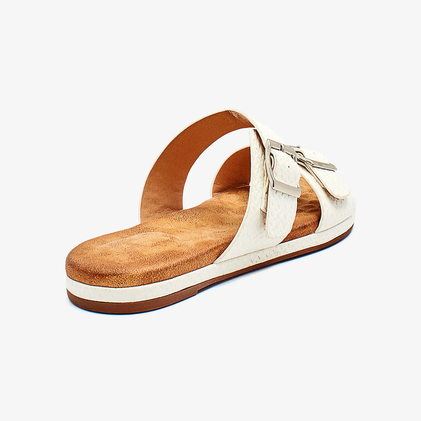 Buckled Women Flats