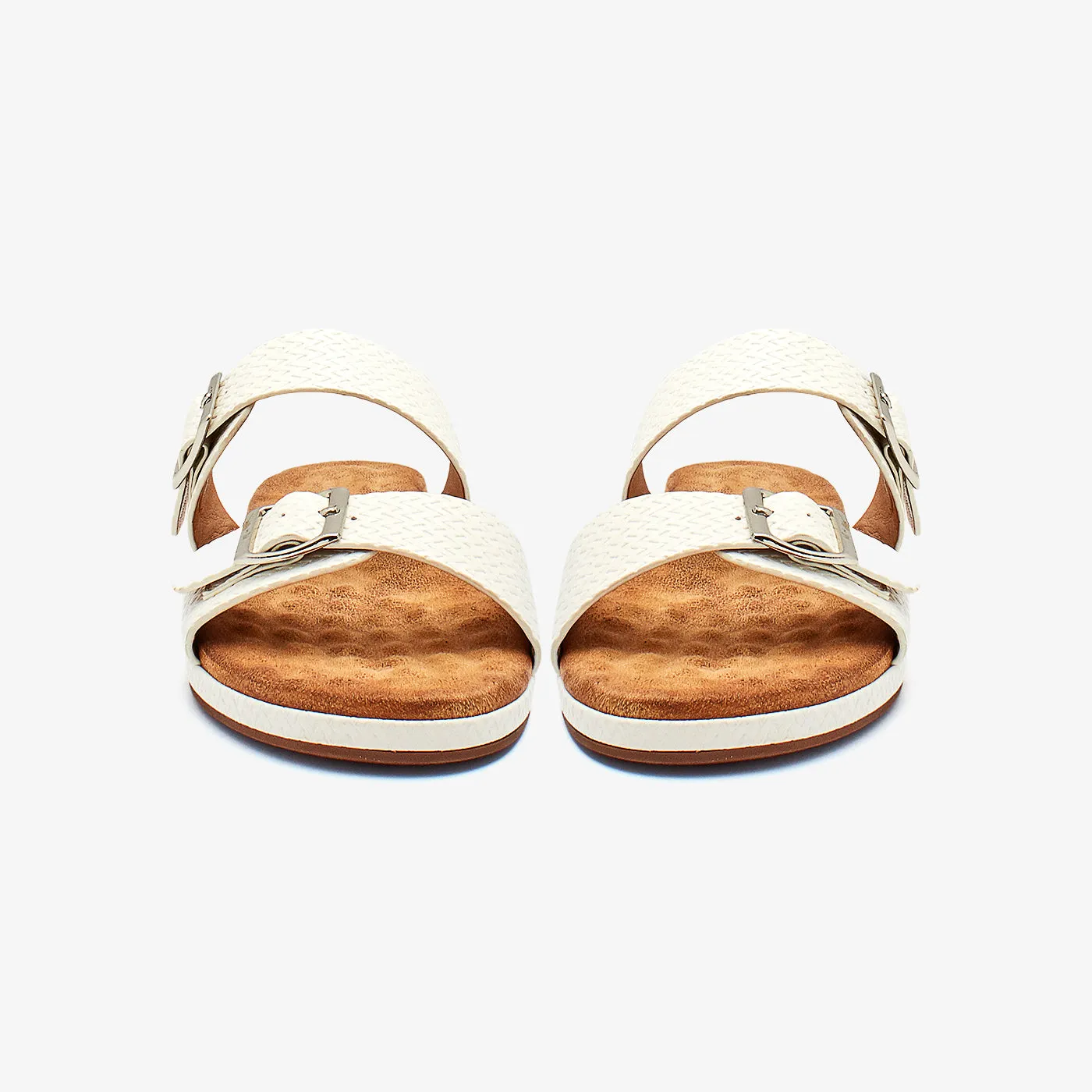 Buckled Women Flats