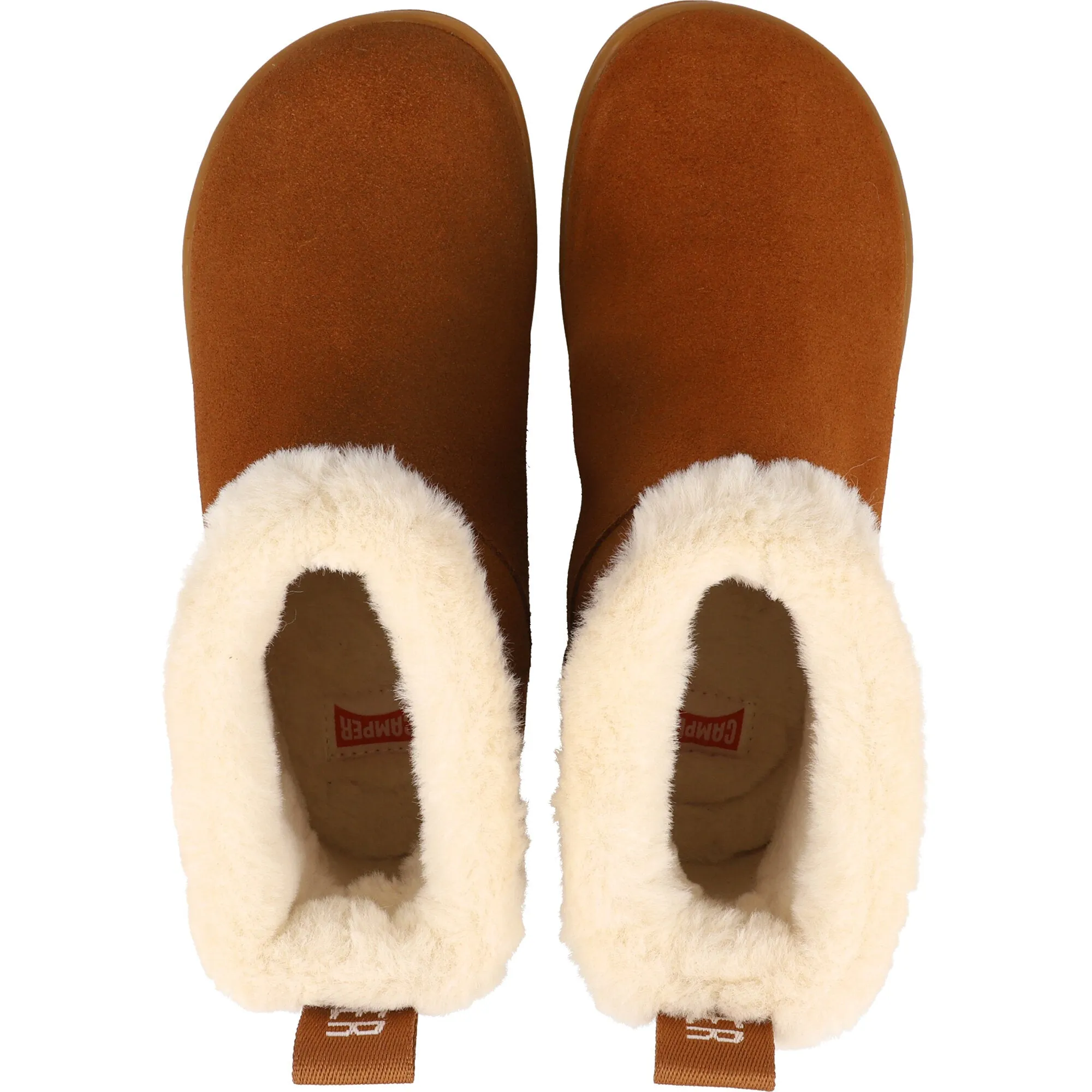 Camper Peu Cami Kids Tan Nubuck Boots
