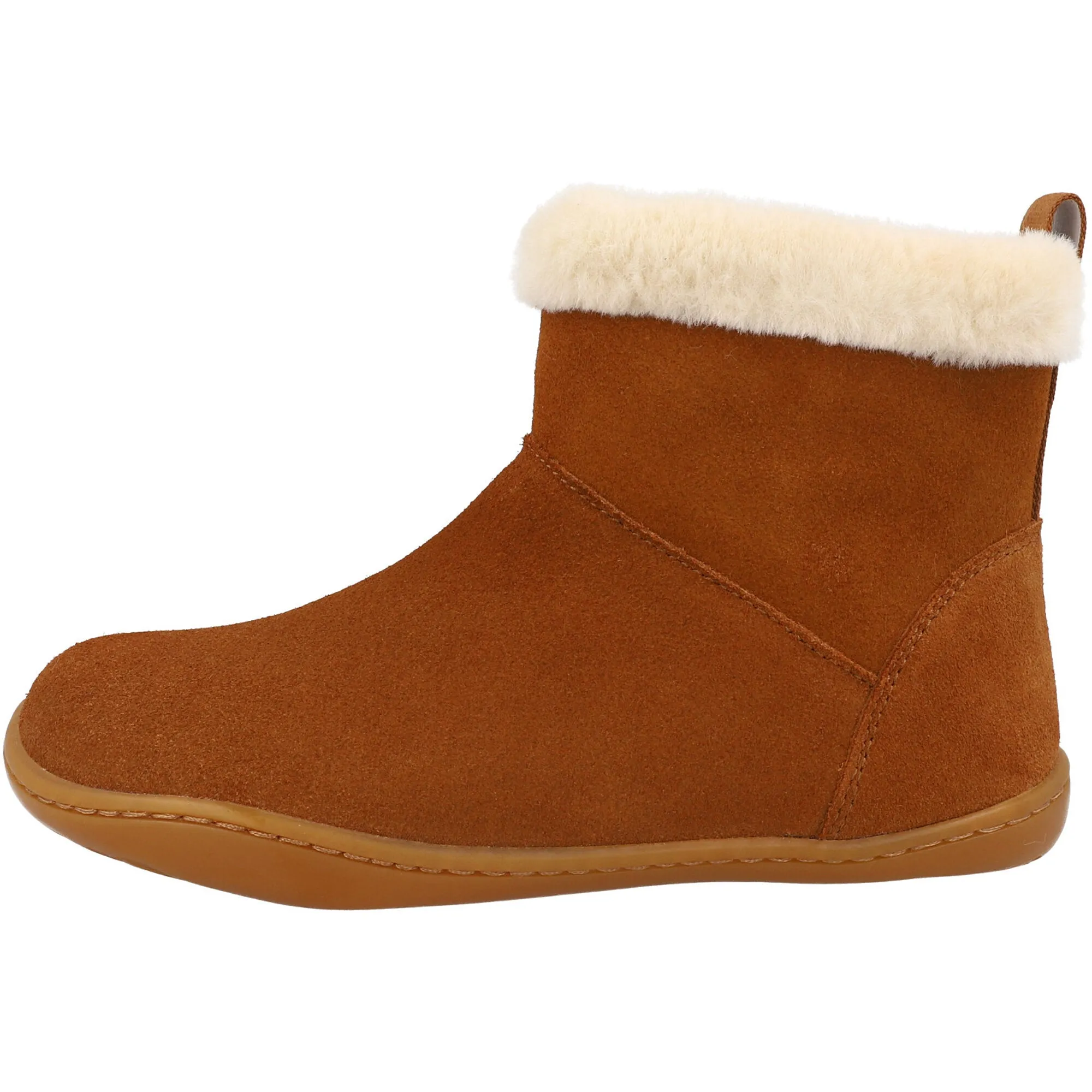 Camper Peu Cami Kids Tan Nubuck Boots