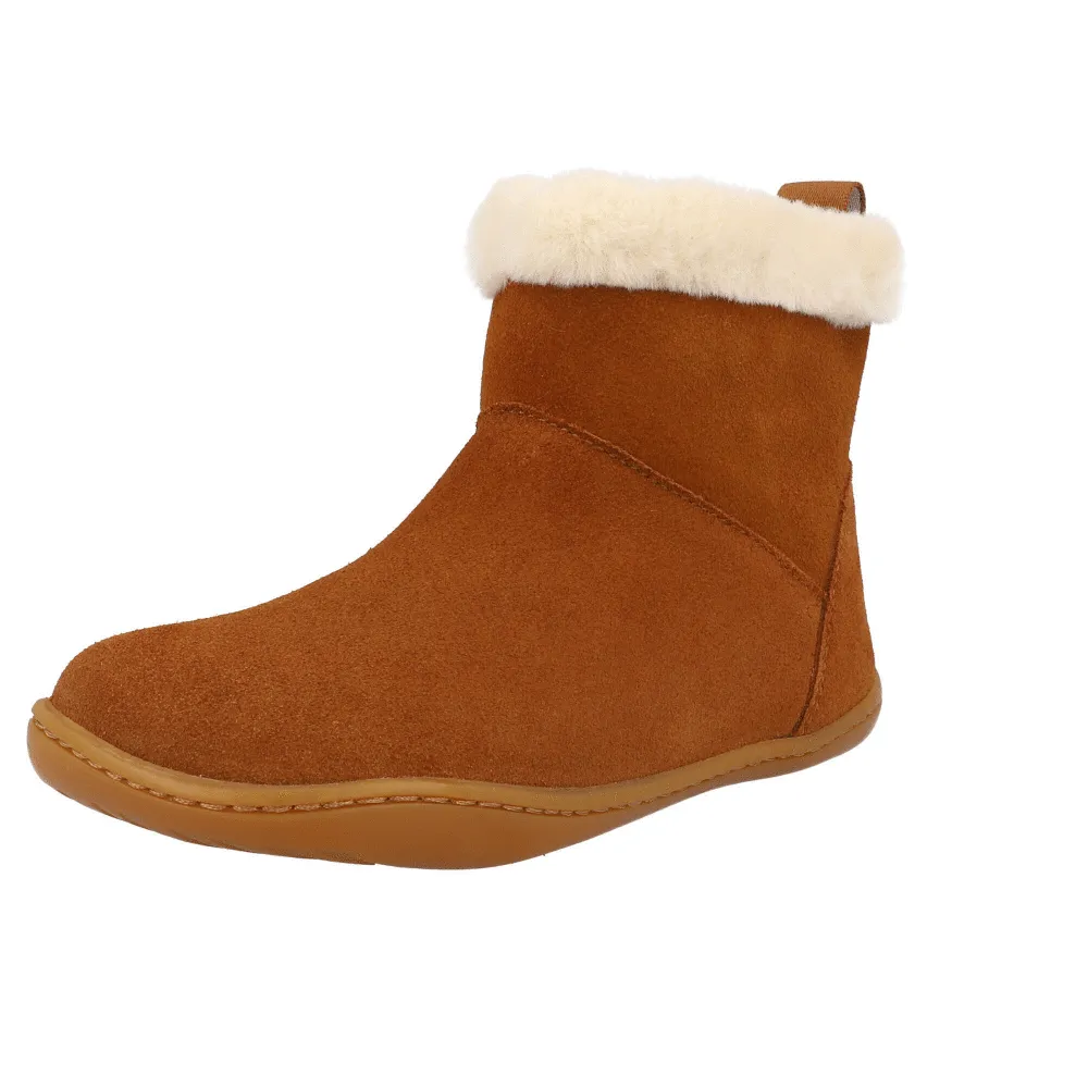 Camper Peu Cami Kids Tan Nubuck Boots