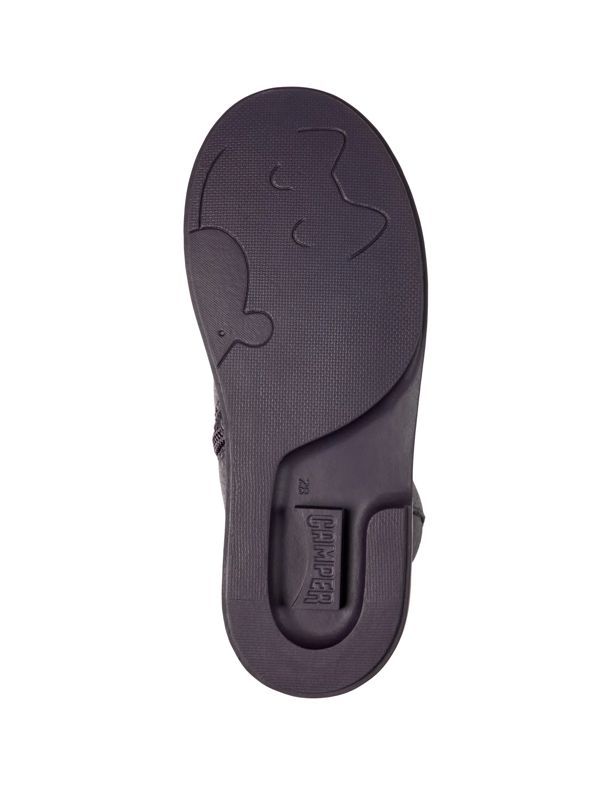 CAMPER TWINS BOOT - PURPLE FLOWER