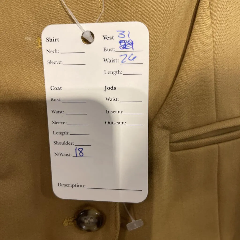 Carl Meyers Olive Vest