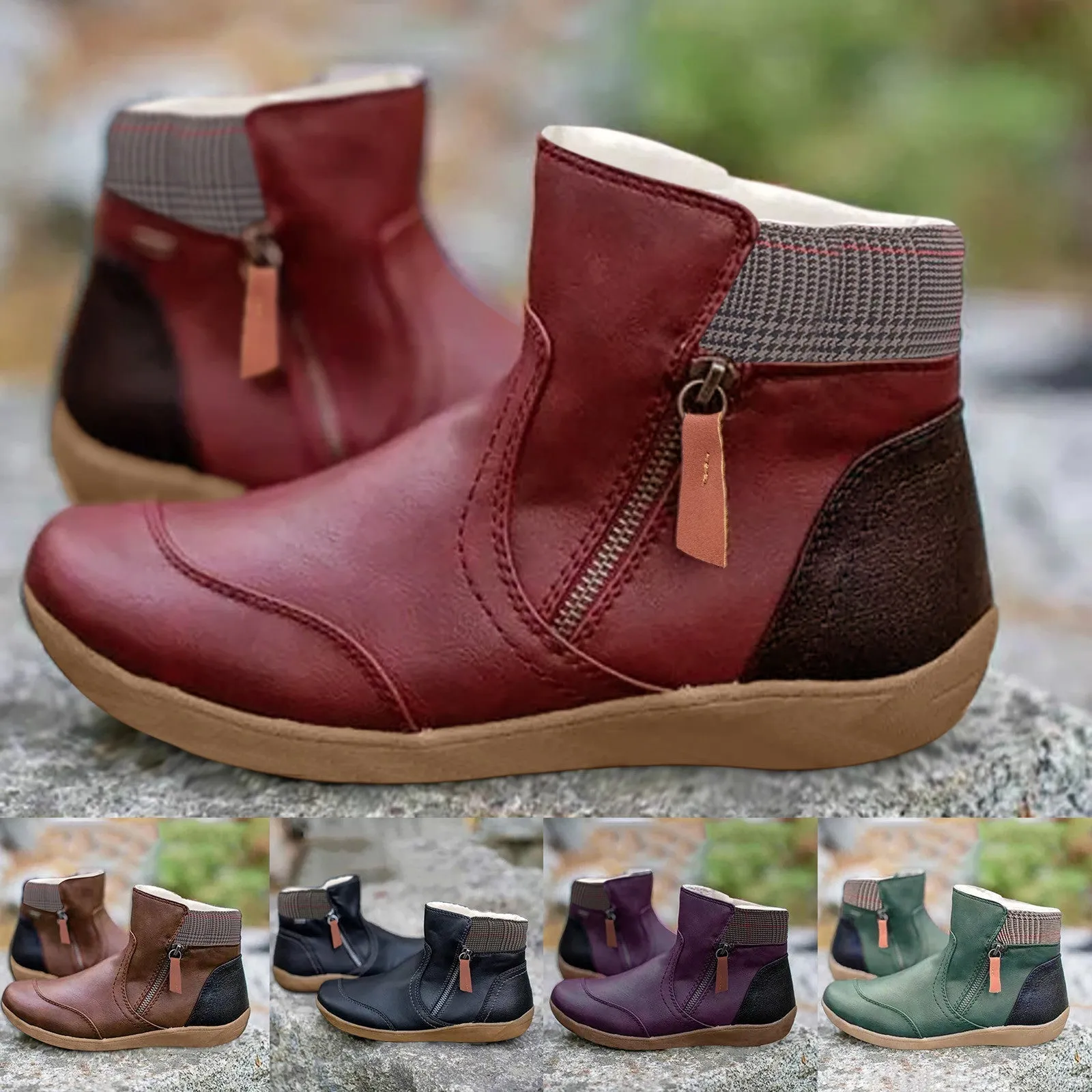 Caroline™ | Waterproof eco Boots with Foot Support