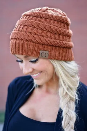 CC Beanie ~ Rust