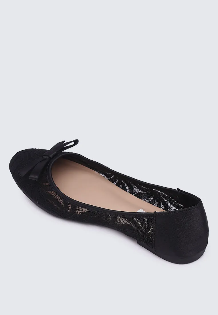 Cecelia Comfy Ballerina In Black