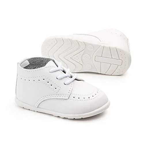Classic Leather Loafers: Meckior Infant Dress Shoes
