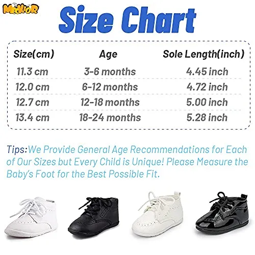 Classic Leather Loafers: Meckior Infant Dress Shoes