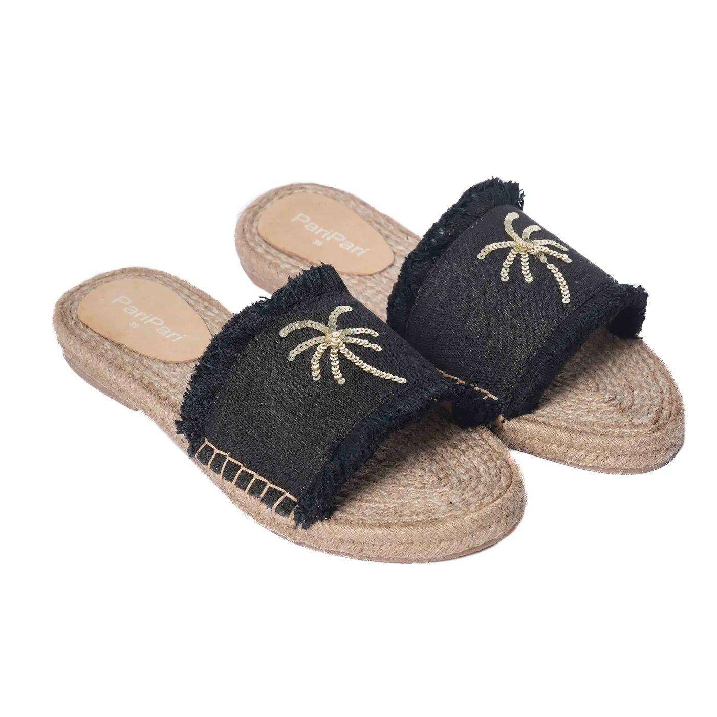 Copacabana sandals Black Flats