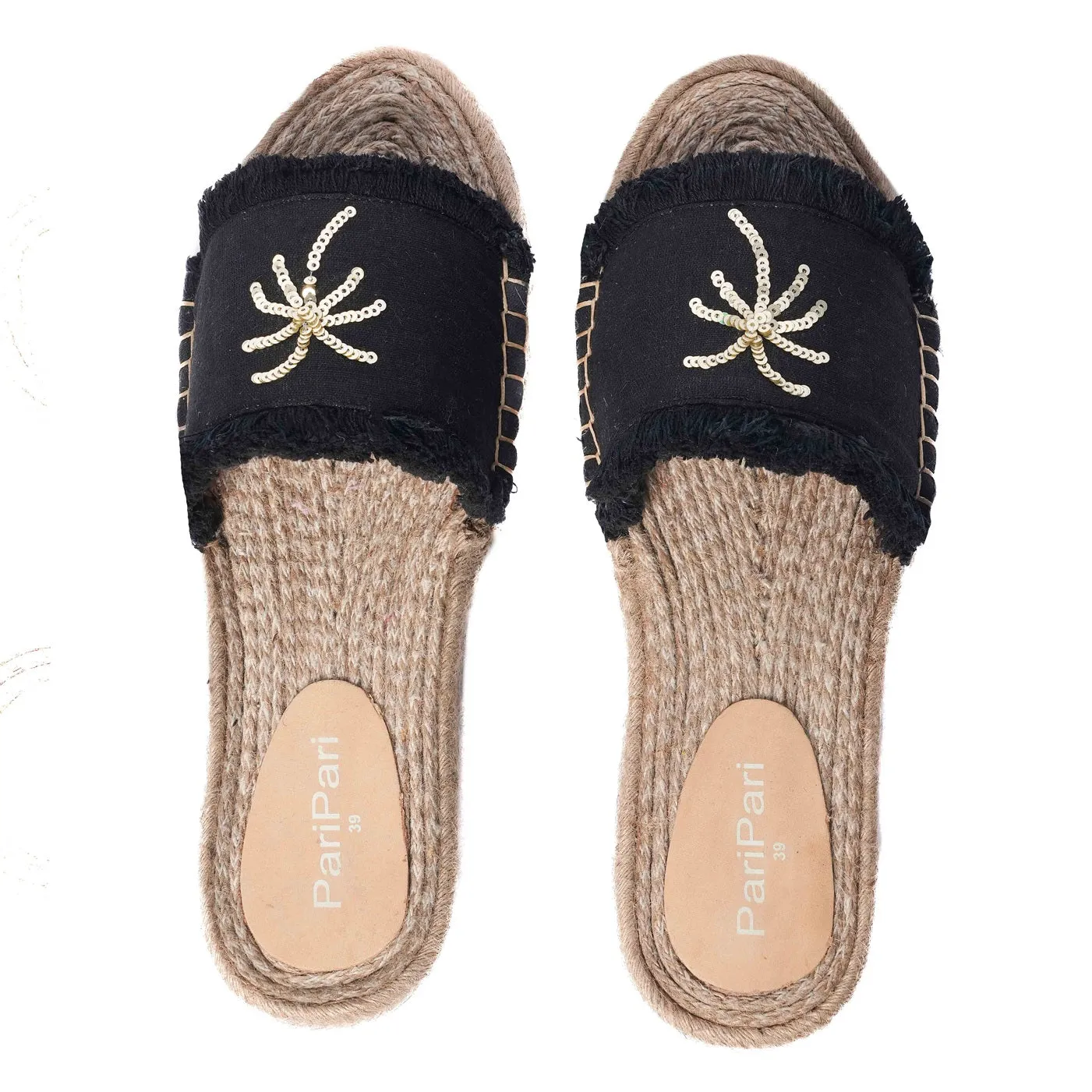 Copacabana sandals Black Flats