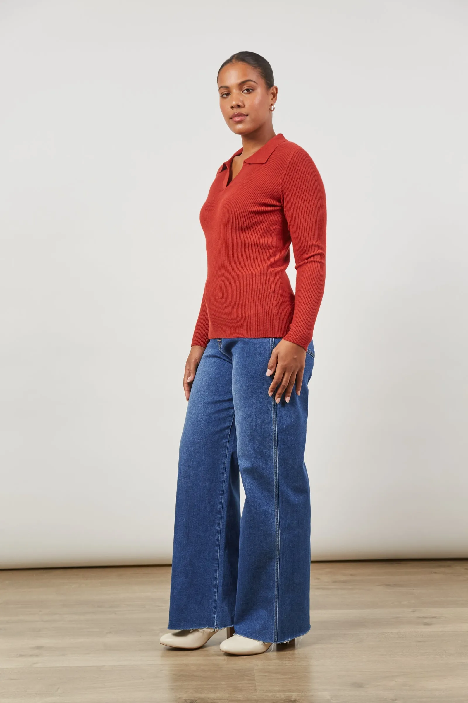 Cosmo Knit Top - Picante