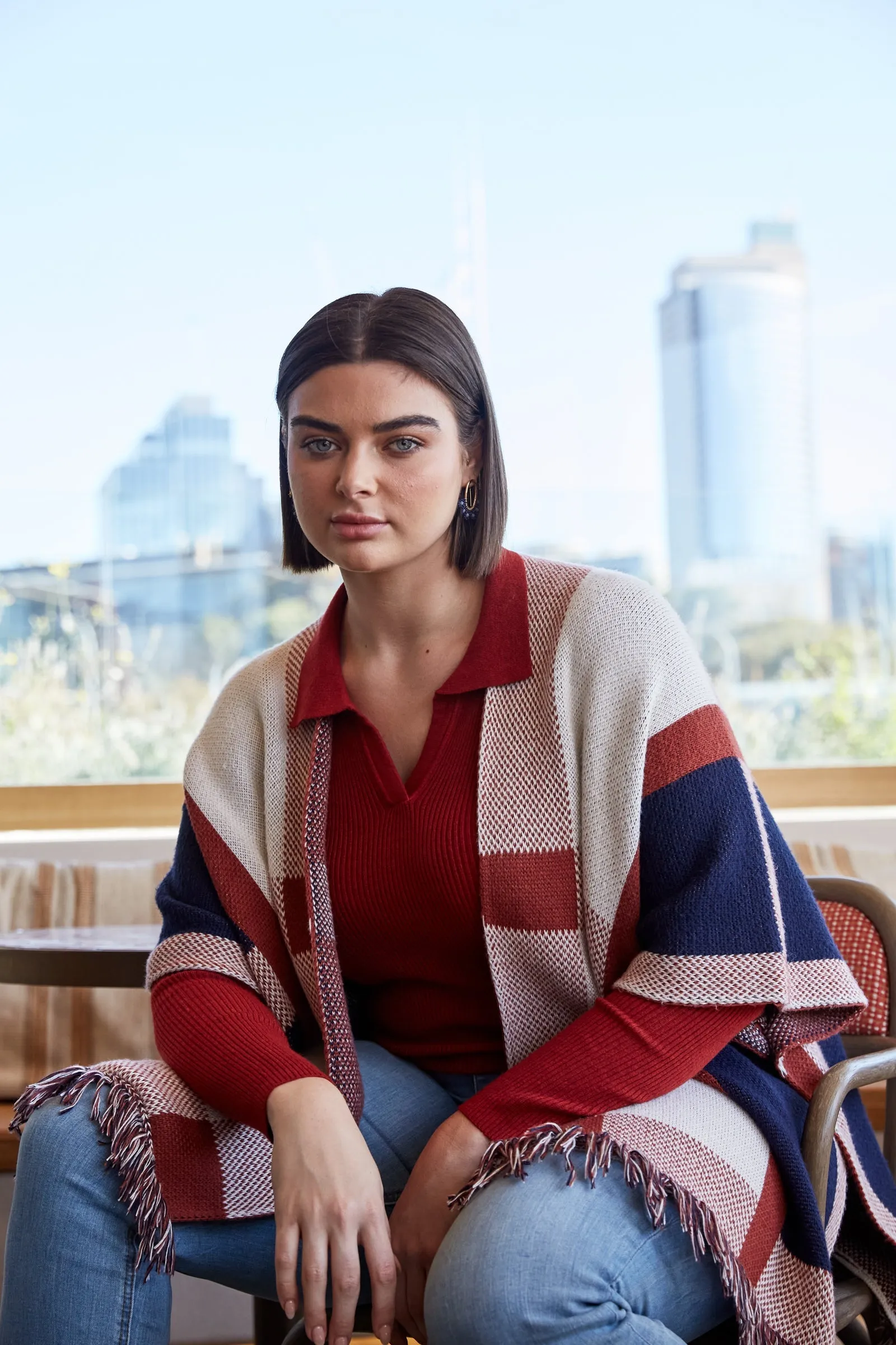 Cosmo Knit Top - Picante